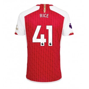 Lacne Muži Futbalové dres Arsenal Declan Rice #41 2023-24 Krátky Rukáv - Domáci